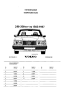 Volvo 240-260 1985-1987